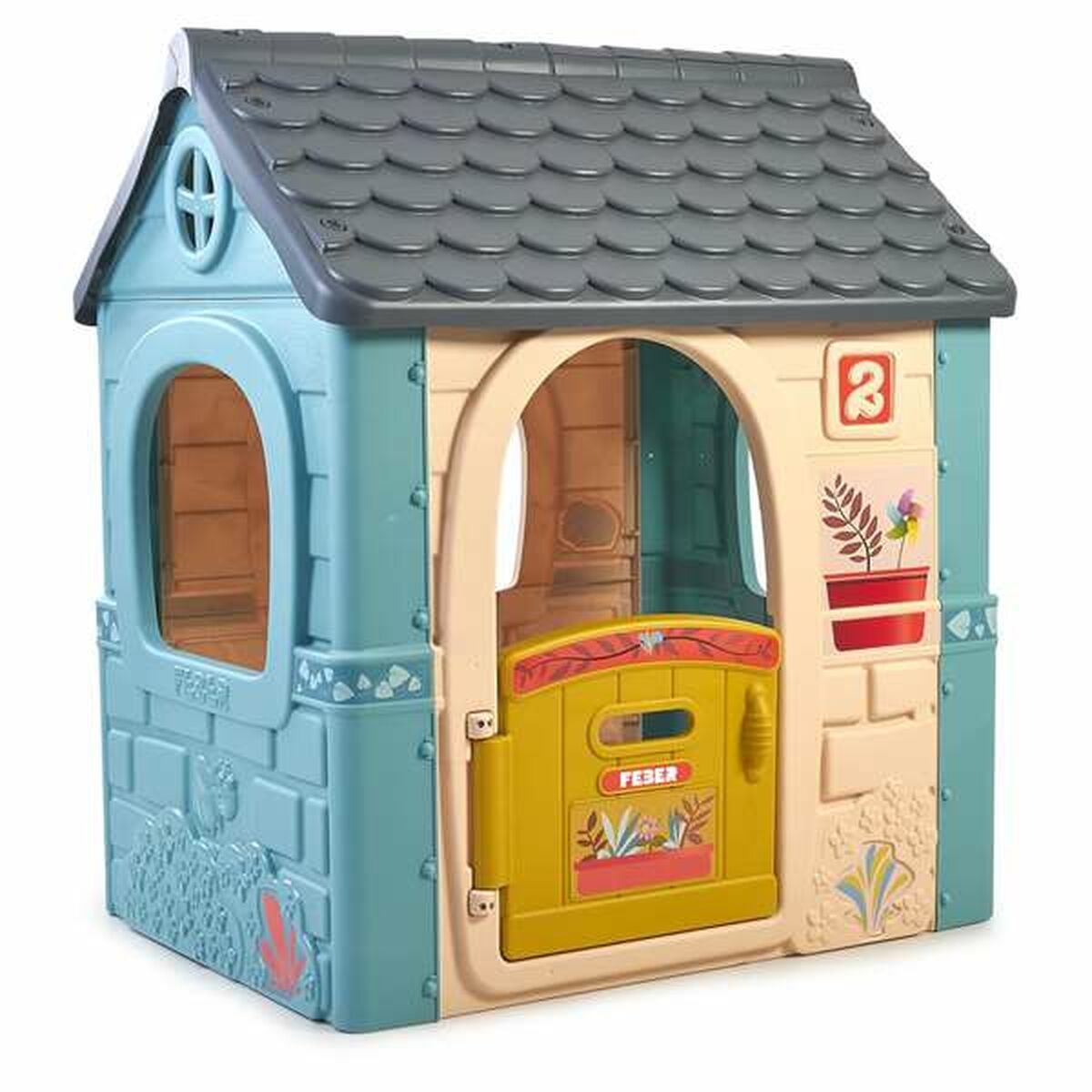Lekehus for barn Feber 85 x 124 x 108 cm